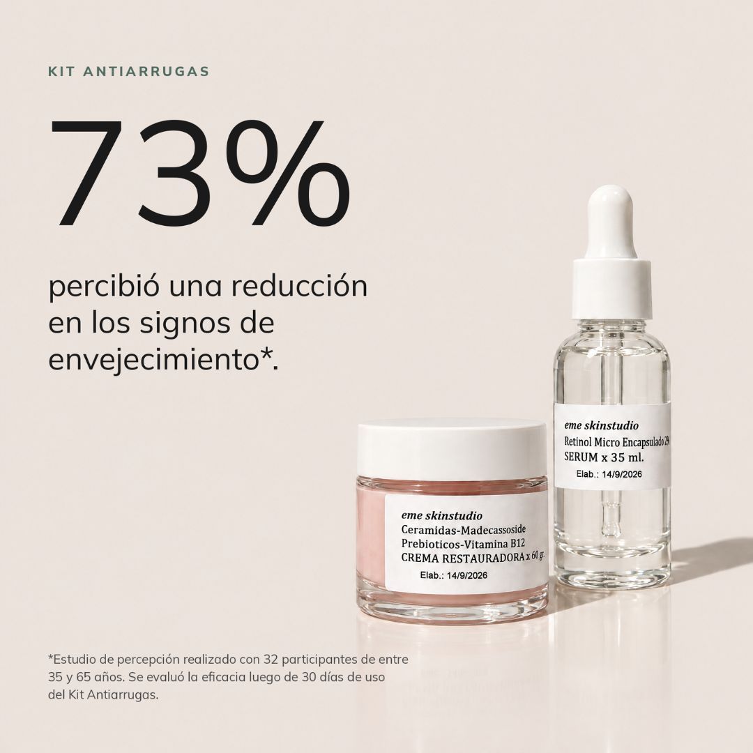 Kit Antiarrugas™ | Retinol Microencapsulado + Crema Antiage profundo