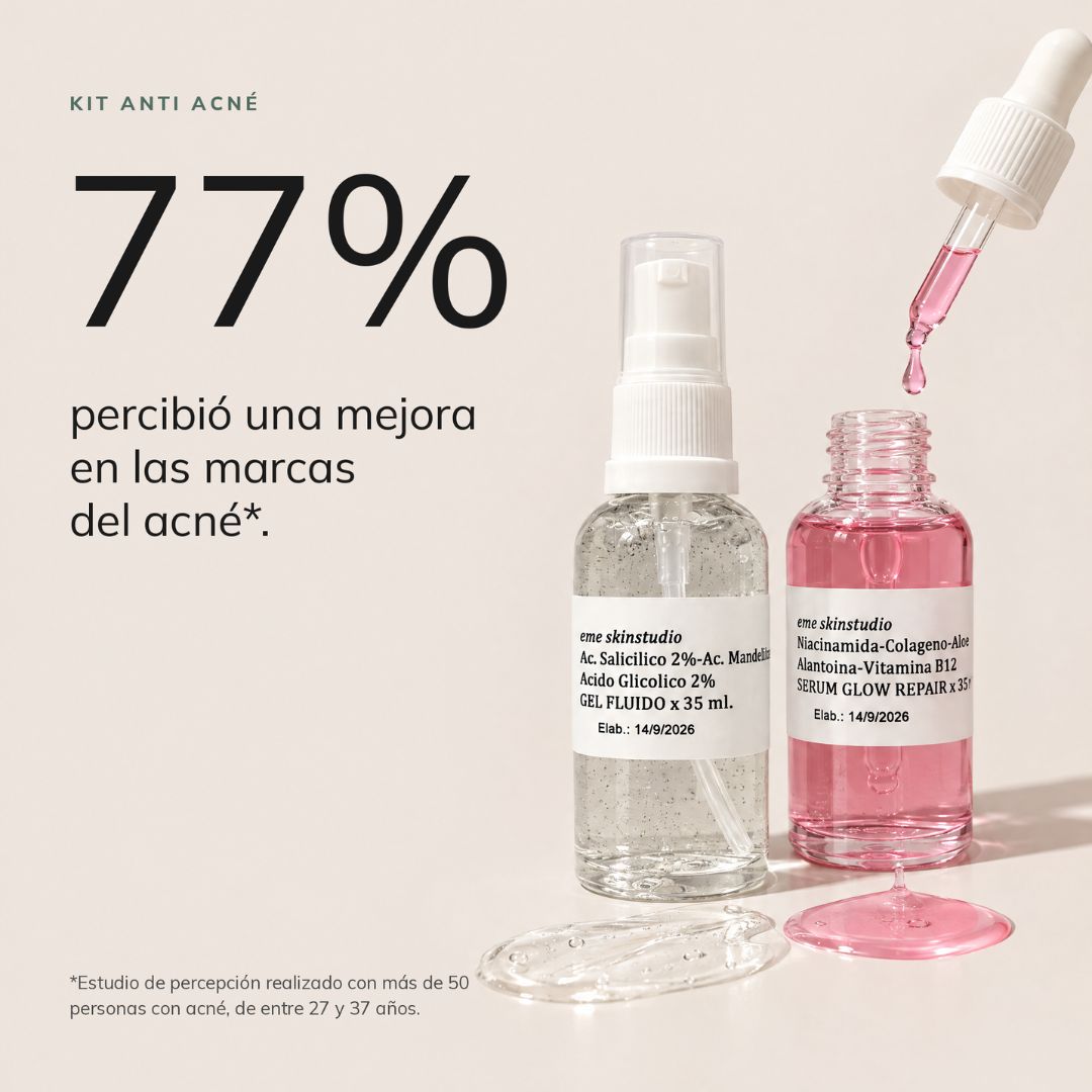 Kit dúo Anti-acné™ | Triácidos + Serum reparador