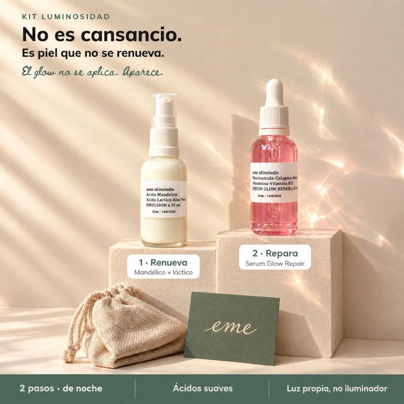 Kit Dúo Luminosidad™ | Recuperá el glow que tu piel dejó de producir