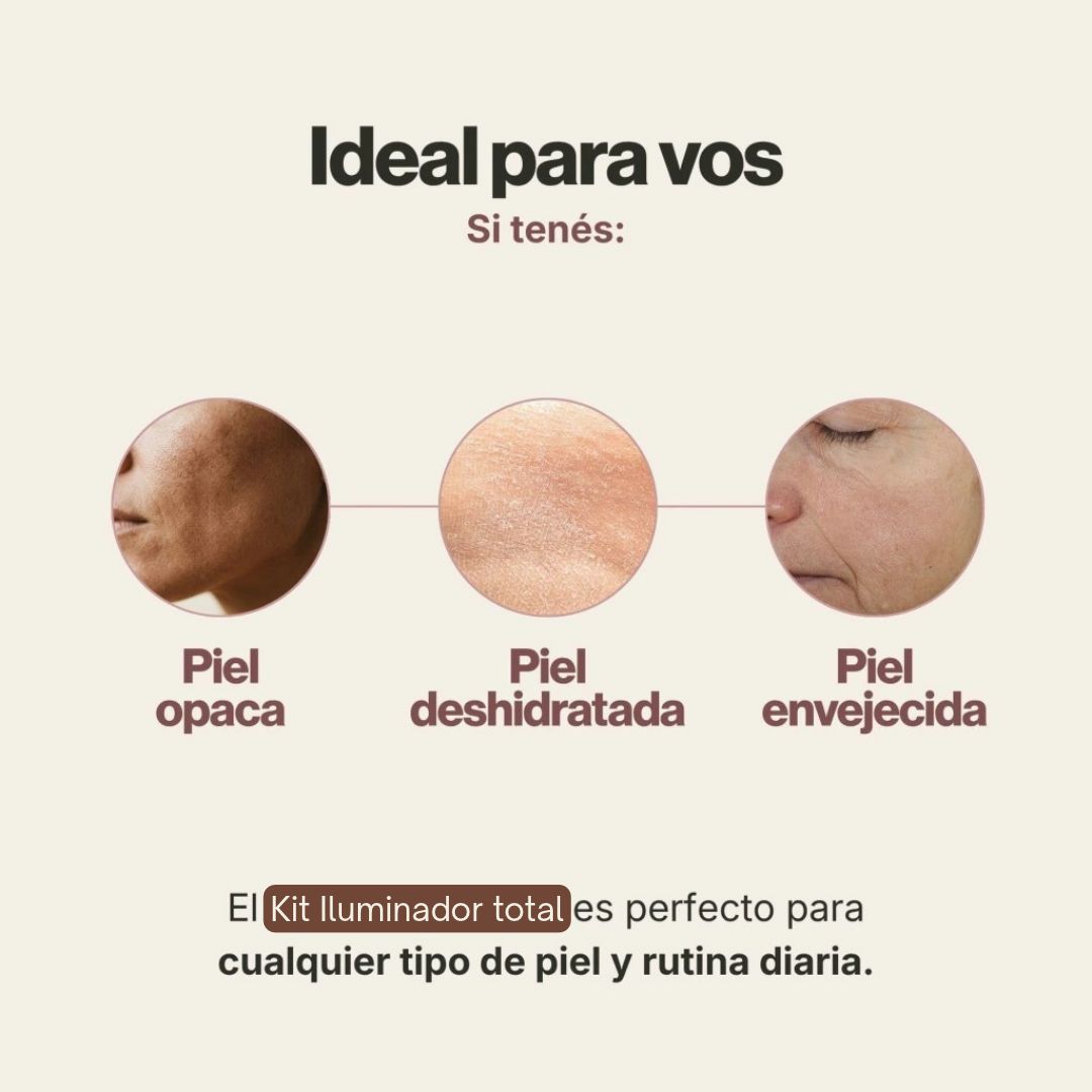 Kit Dúo Luminosidad™ | Recuperá el glow que tu piel dejó de producir