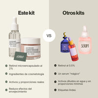 Kit Antiarrugas™ | Retinol Microencapsulado + Crema Antiage profundo